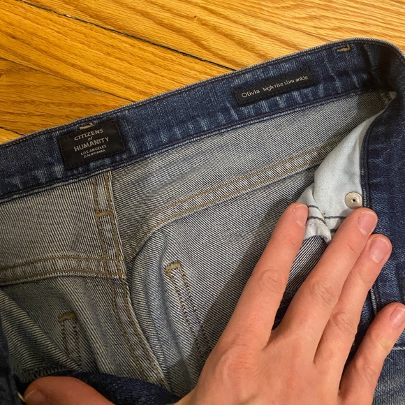 Citizens of Humanity Olivia High Rise Ankle Jeans - Picture 5 of 6